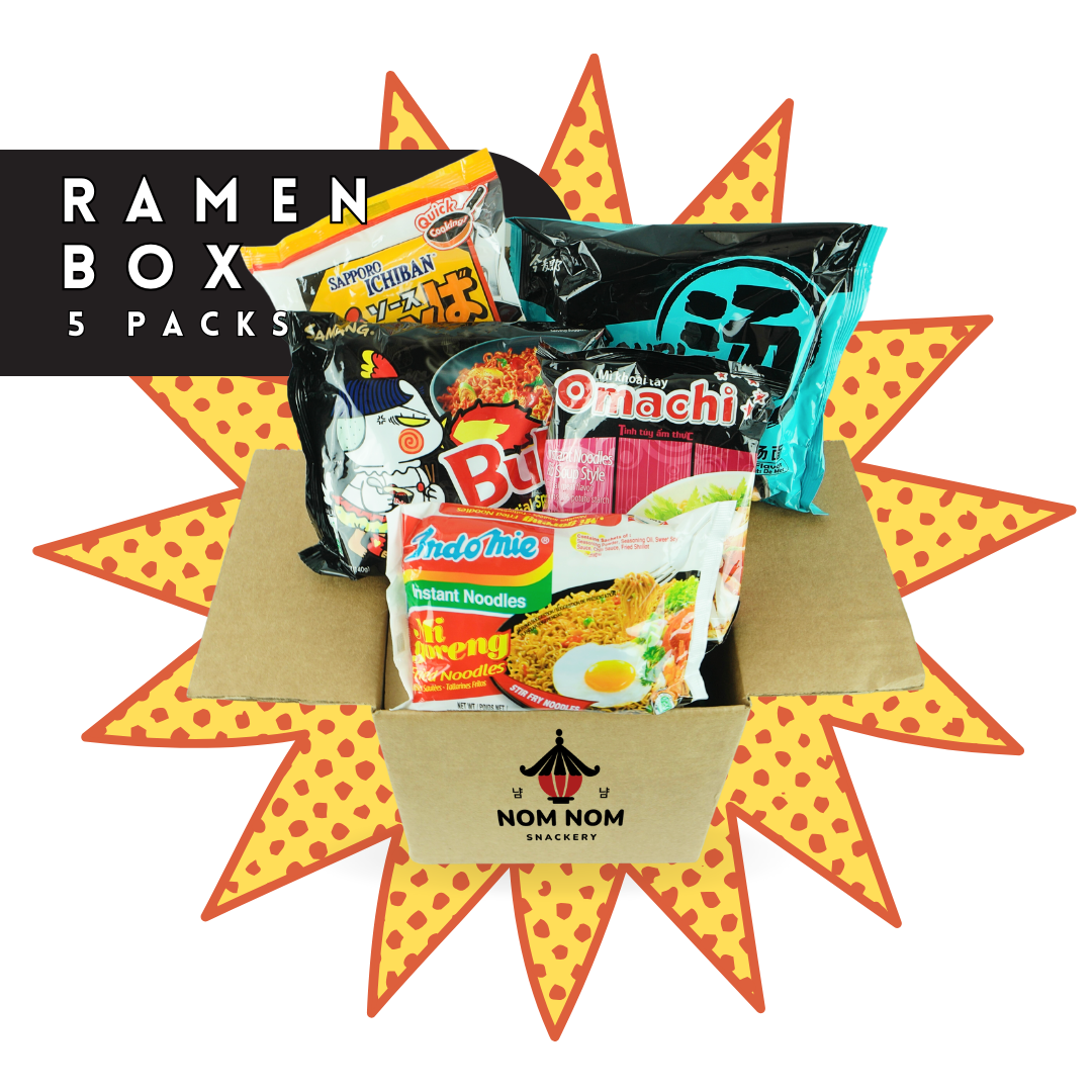 Mystery Ramen Starter Box – Authentic Asian Instant Noodles Sampler (5 Packs)